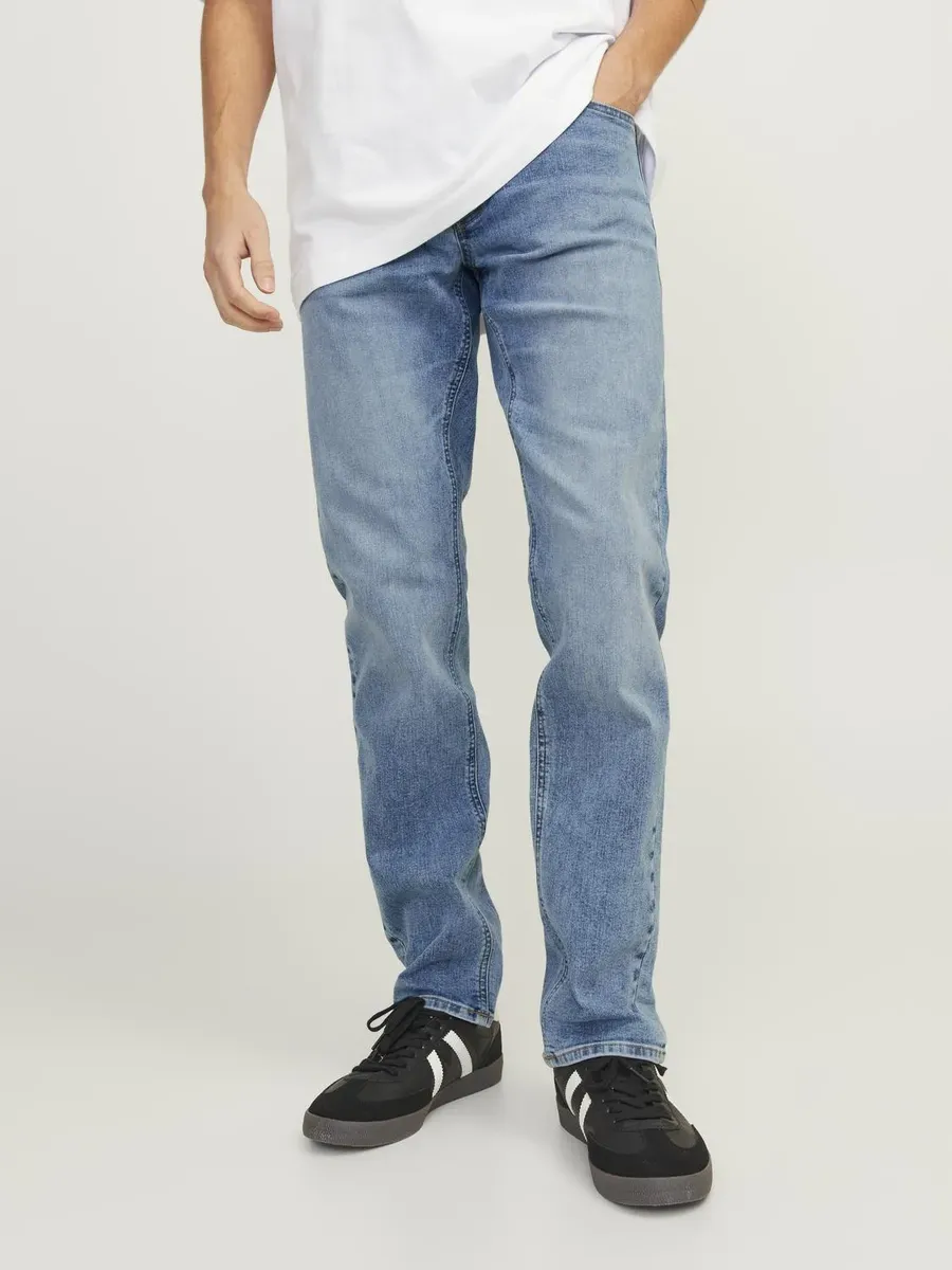 

Джинсы узкого кроя Jack & Jones "JJIGLENN JJORIGINAL MF 221 SN", синий