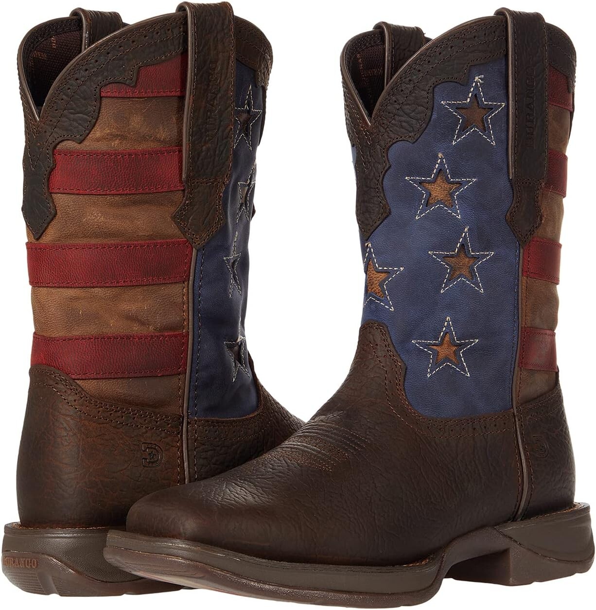

Ковбойские сапоги Rebel 11" Western Durango, цвет Dark Brown/Vintage Flag