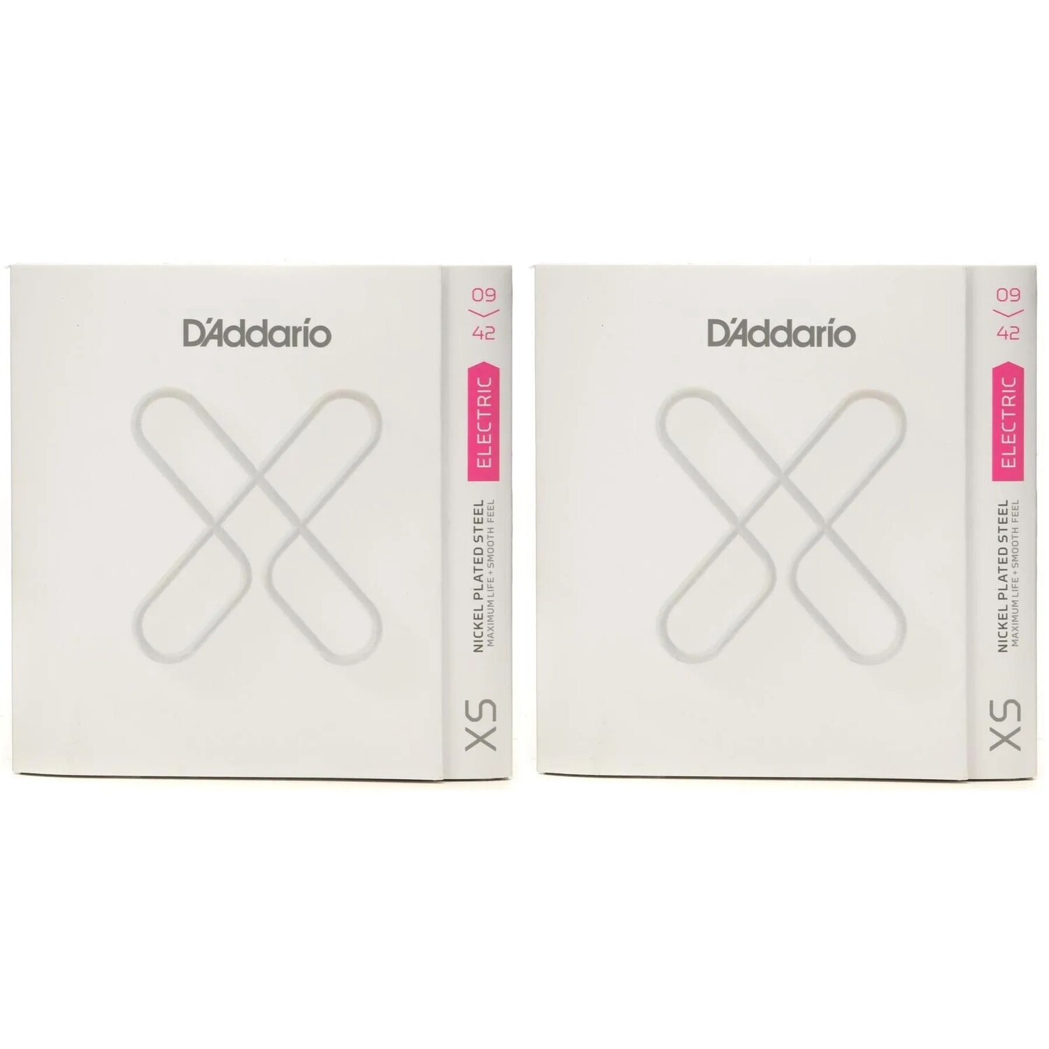 

Новые никелированные струны для электрогитары D'Addario XSE0942 со стальным покрытием — .009-.042 Super Light (2 шт.)