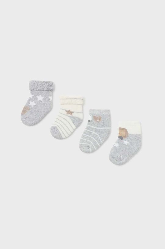 

4 пары детских носков Mayoral Newborn, серый