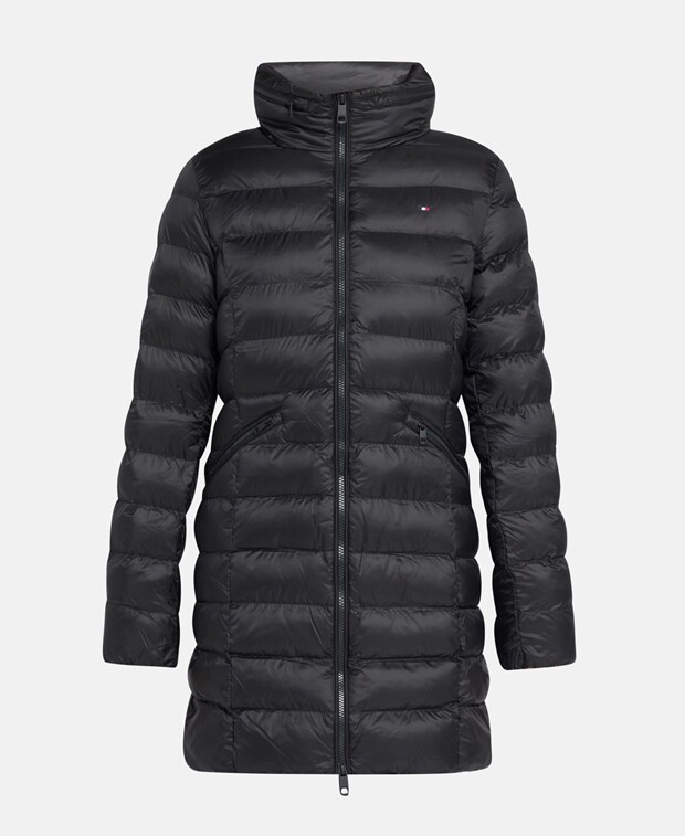 

Стеганое пальто Tommy Hilfiger, черный