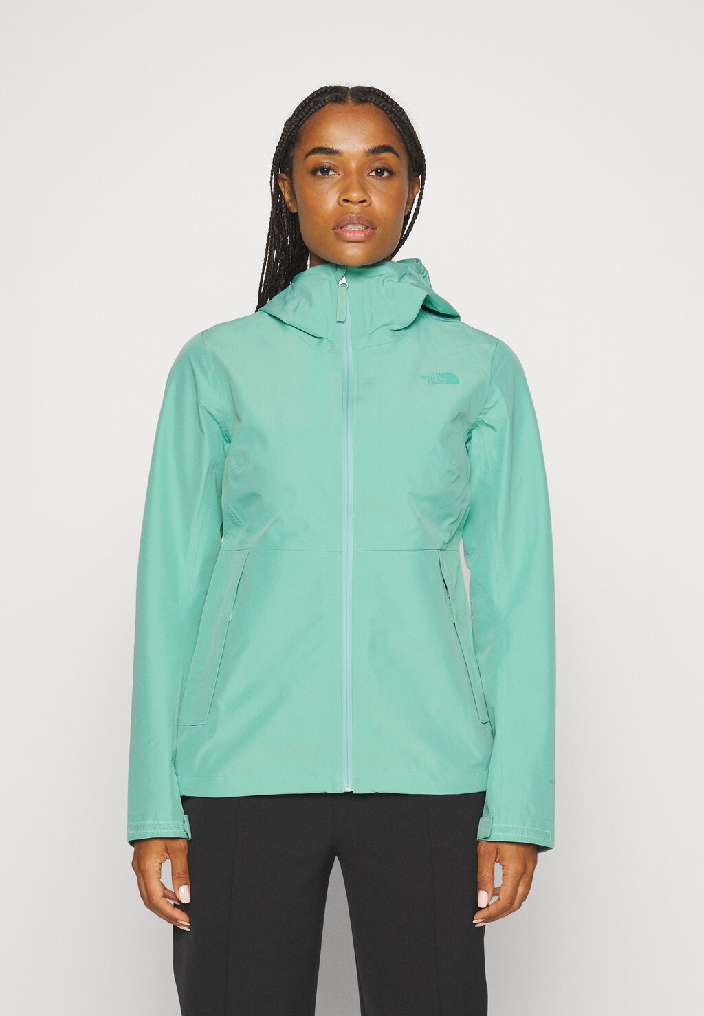 

Куртка Hardshell The North Face, светло-зеленый