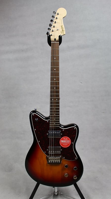 Электрогитара Fender Squier Paranormal Toronado Laurel Fingerboard Tortoiseshell Pickguard 3-Color Sunburst