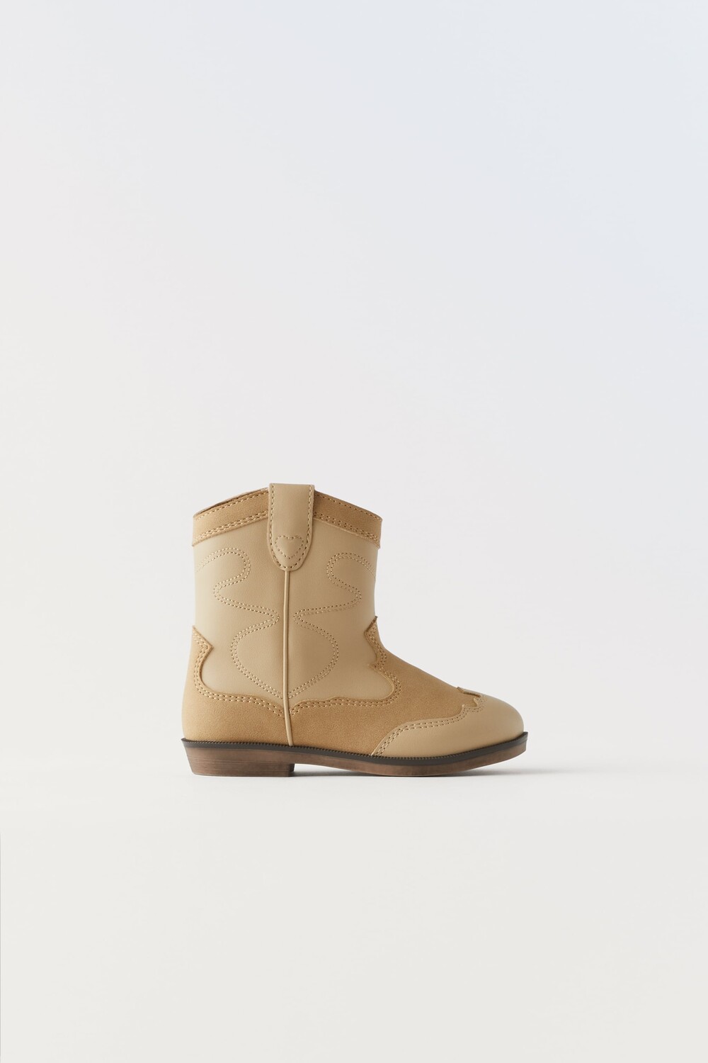 

Ковбойские сапоги Zara, песочно-коричневый