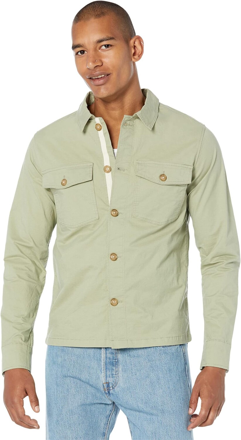 

Куртка Elliot Linen Shirt Jacket Selected Homme, цвет Tea