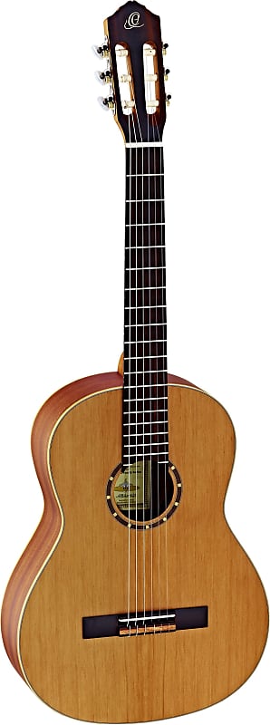 цена Акустическая гитара Ortega Family Series R122L Left-Handed Classical Guitar 52mm Nut