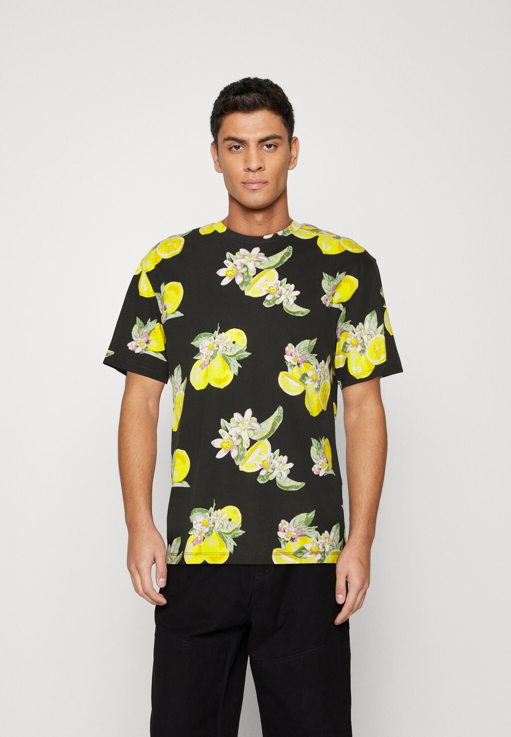 

Футболка с принтом Jack & Jones, черный