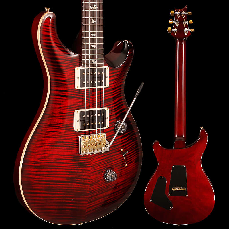 

Электрогитара PRS Custom 24 Electric, Fire Red Burst 10-top 7lbs 9.9oz