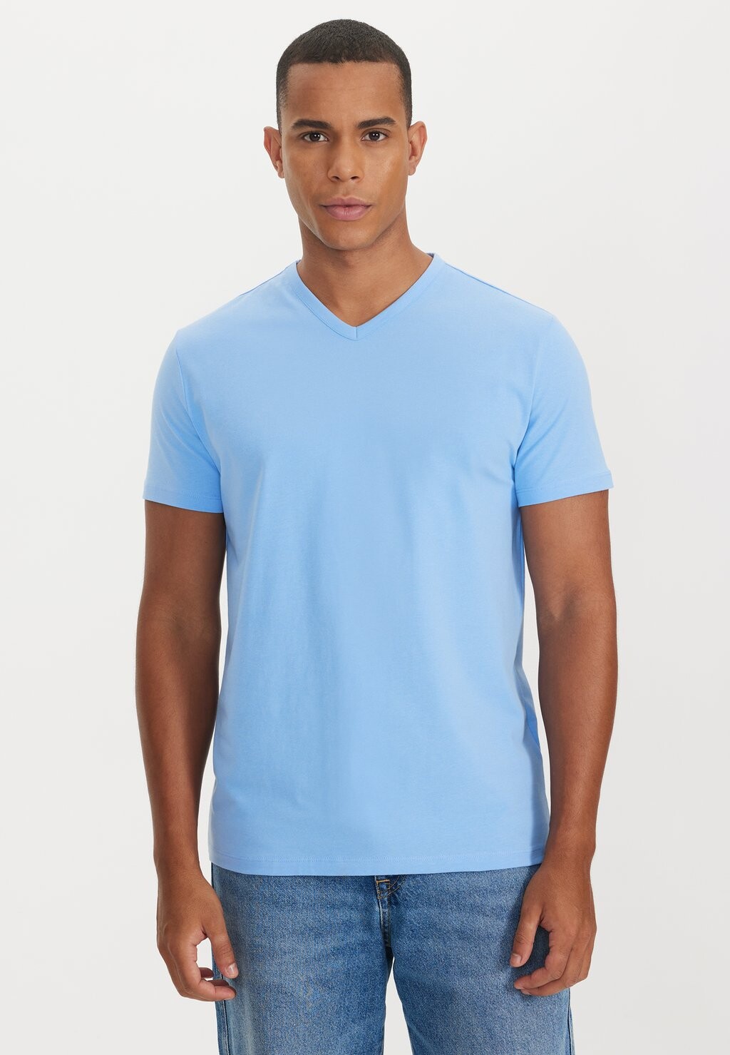 

Футболка базовая THOMAS O-NECK WESTMARK LONDON, цвет aegean blue