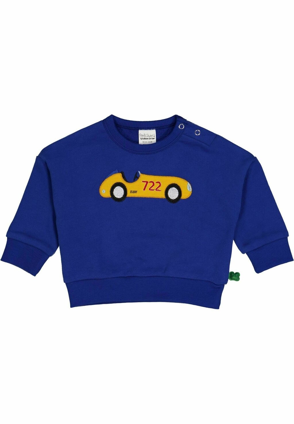 

Толстовка Fred's World by Green Cotton, цвет surf