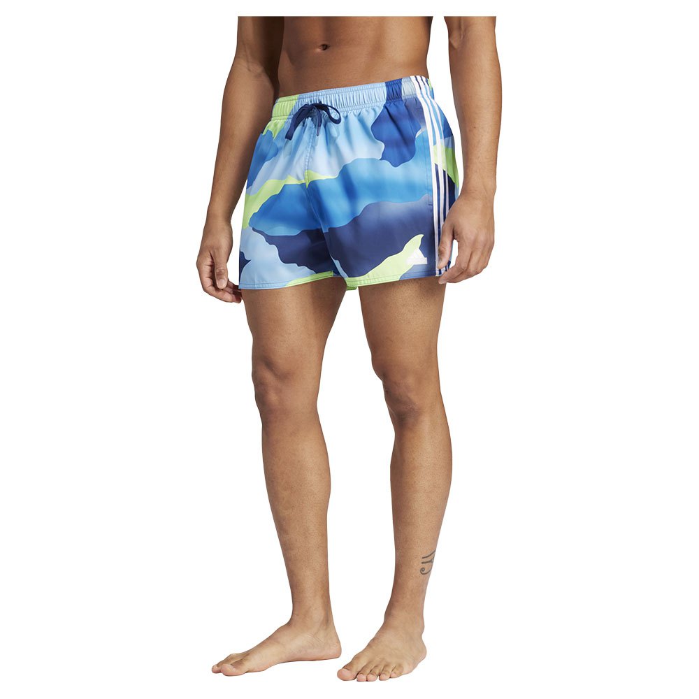 Шорты для плавания adidas CLX Vsl 3 Stripes Swimming Shorts, Разноцветный