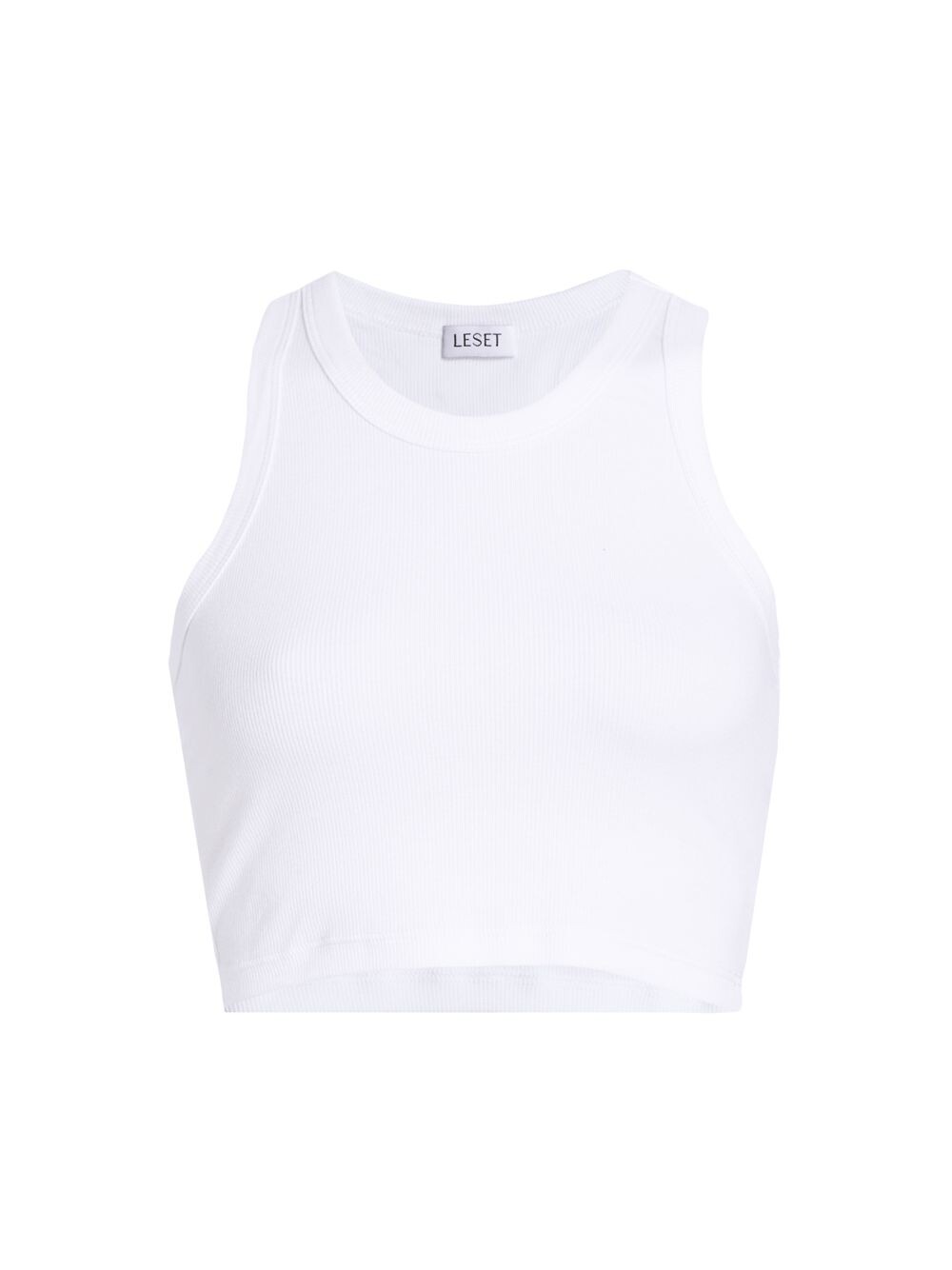 

Укороченная майка Kelly Cotton Racerback Leset, белый