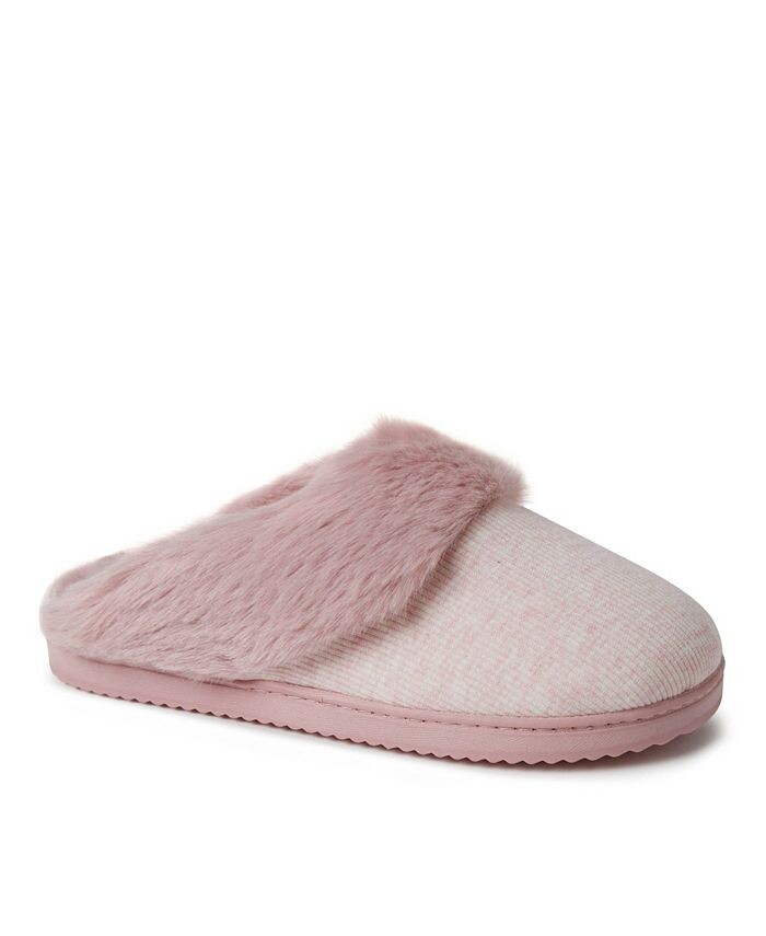 

Женская трикотажная потертость в рубчик Dahlia Dearfoams, красный