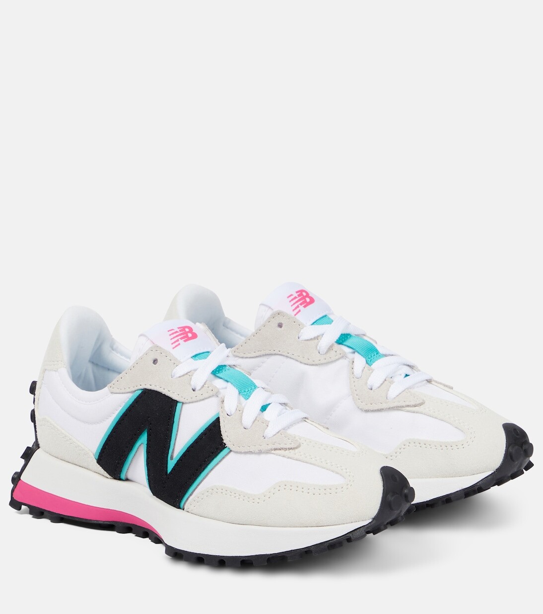 

Кроссовки 327 с замшевой отделкой New Balance, зеленый