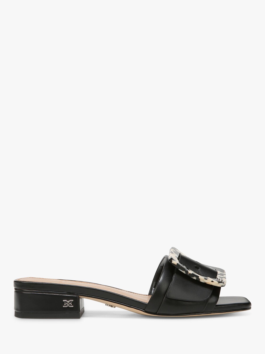 

Кожаные шлепанцы Sam Edelman Deacon, черные