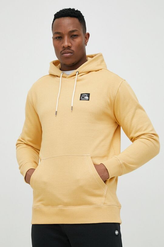 

Хлопковая толстовка Quiksilver, желтый