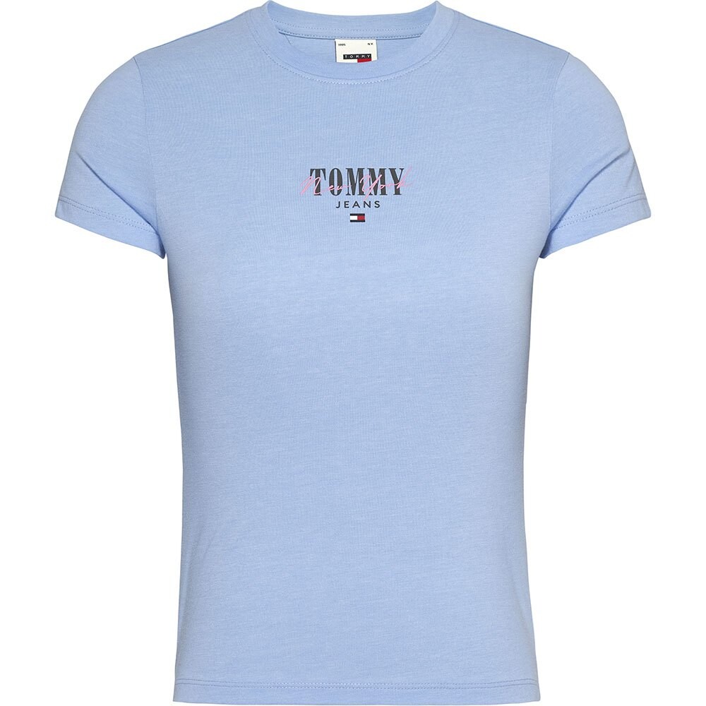 

Футболка с коротким рукавом Tommy Jeans Slim Essntl Logo 1 Ext, синий