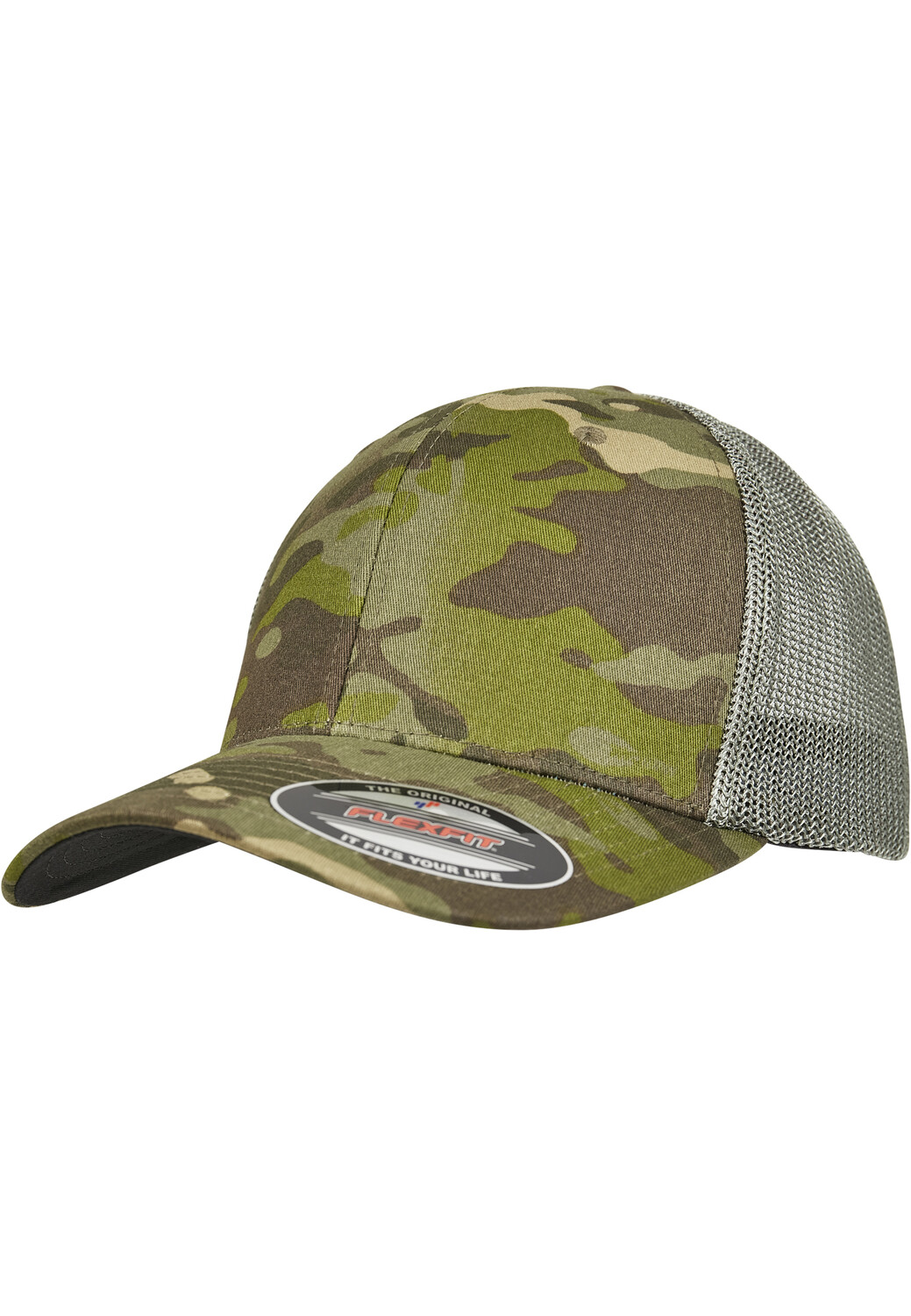 

Бейсболка Flexfit Trucker, цвет tropical