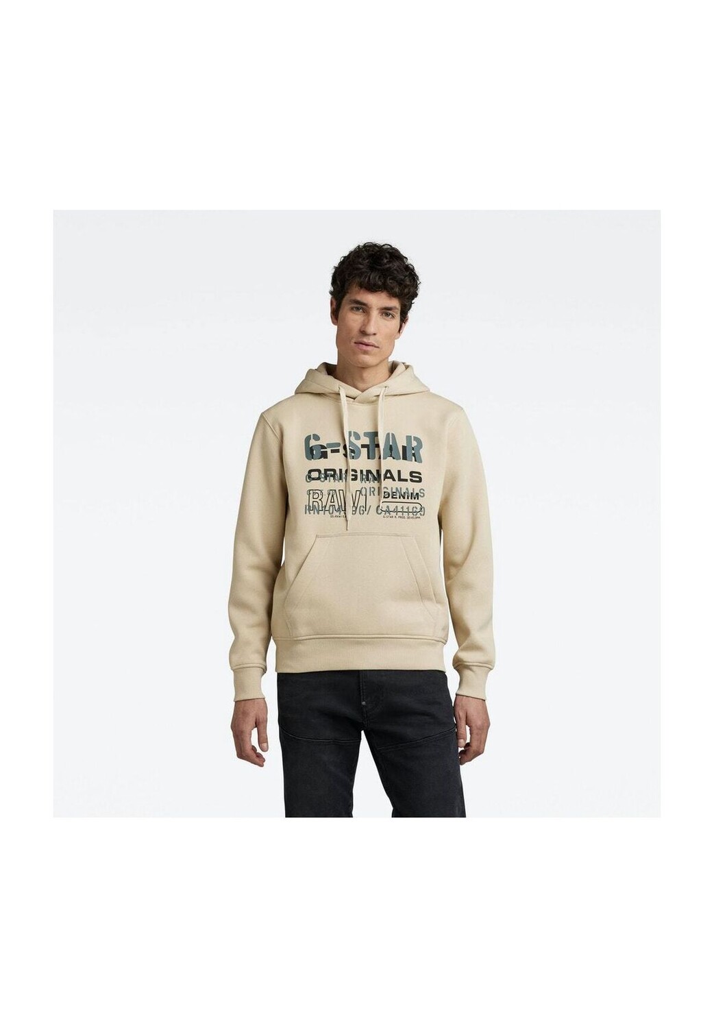 

Толстовка G-STAR RAW, цвет Brown Rice