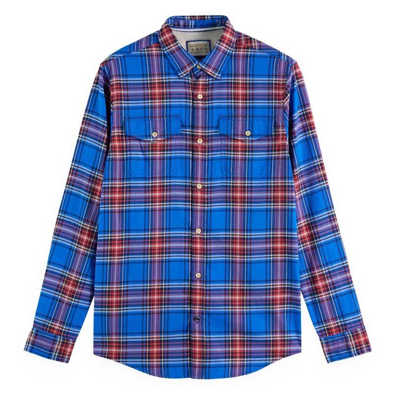 

Рубашка с длинным рукавом Scotch & Soda Flannel Check, Разноцветный