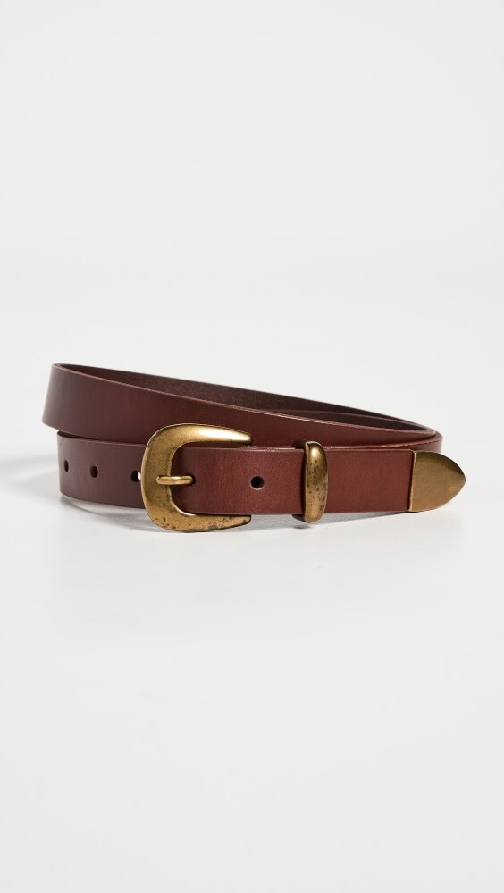 

Ремень Madewell Skinny Leather Western