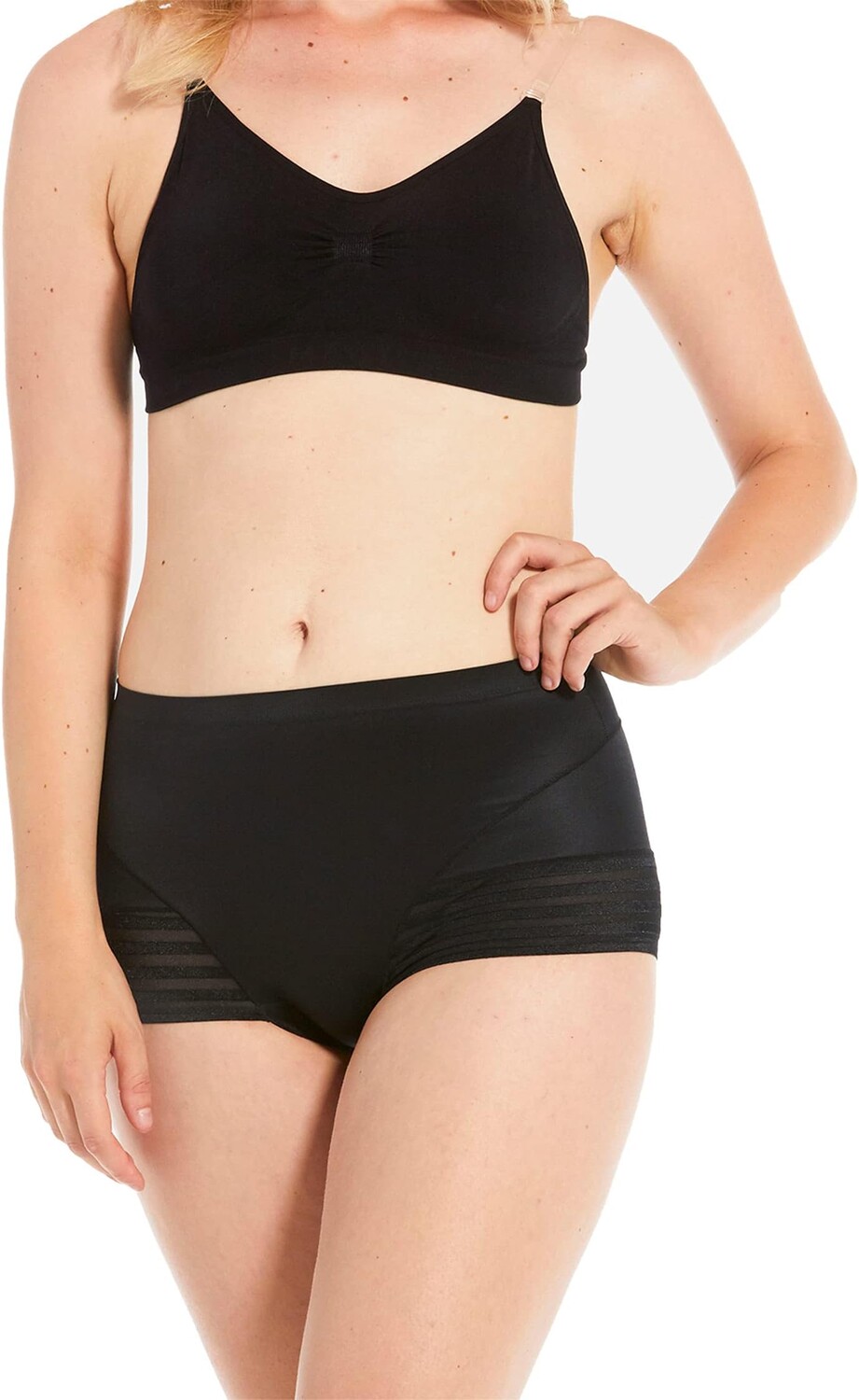 

Краткое описание жесткого контроля животика MAGIC Bodyfashion, черный