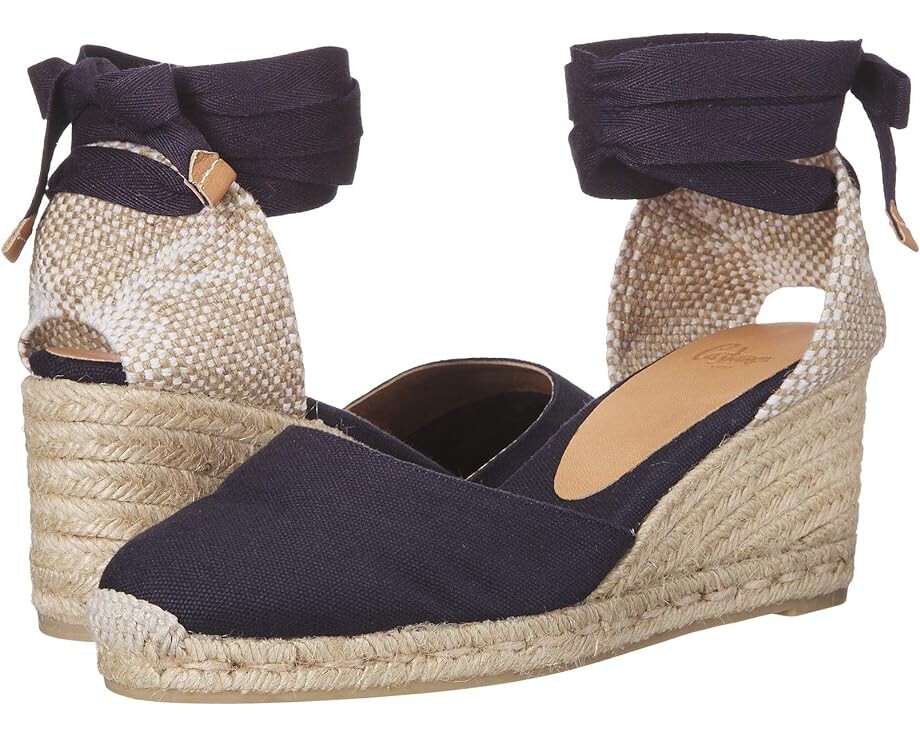 

Туфли CASTANER Carina 60mm Wedge Espadrille, цвет Azul Marino