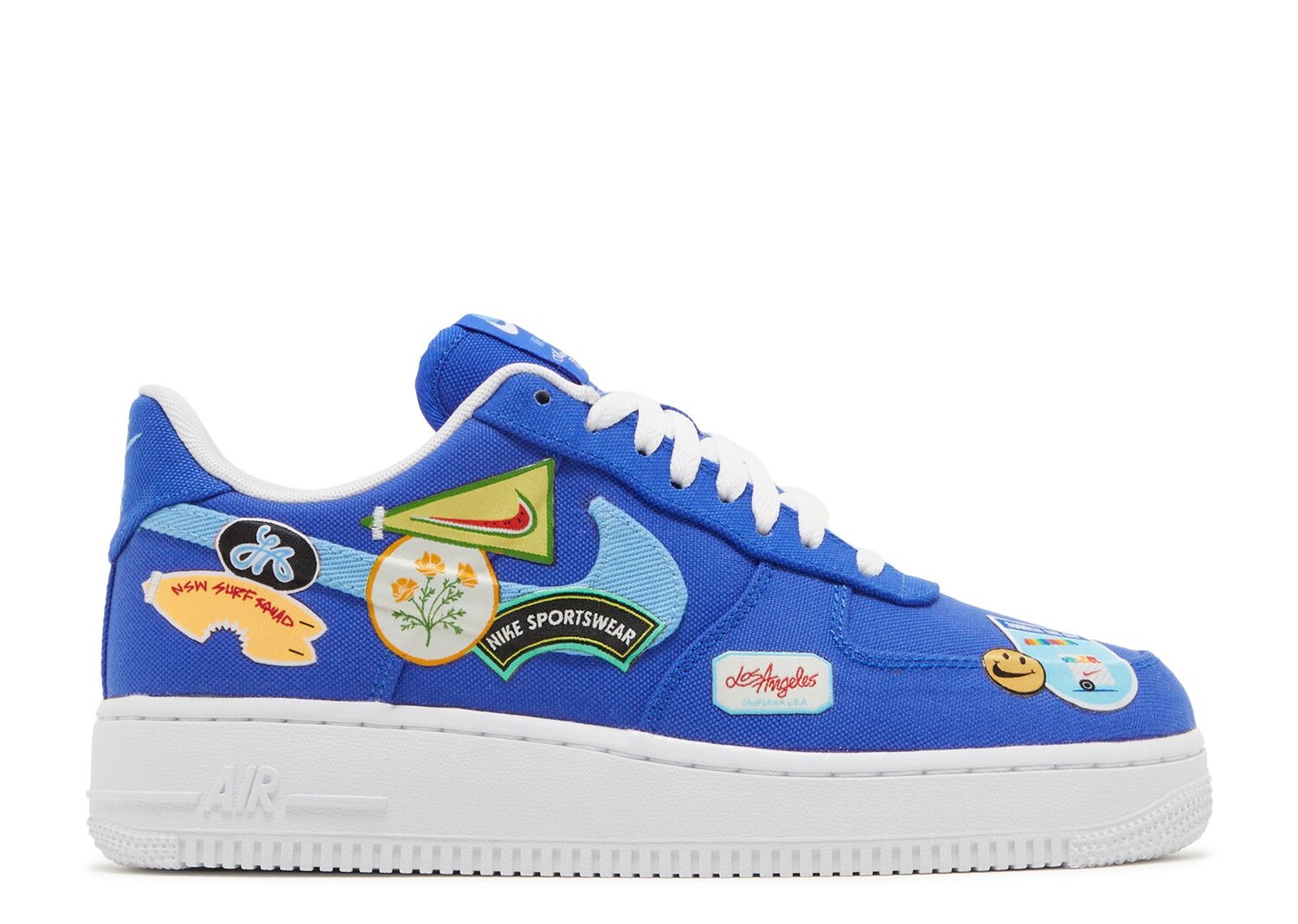 

Кроссовки Nike Air Force 1 '07 'Patched Up - Los Angeles', синий