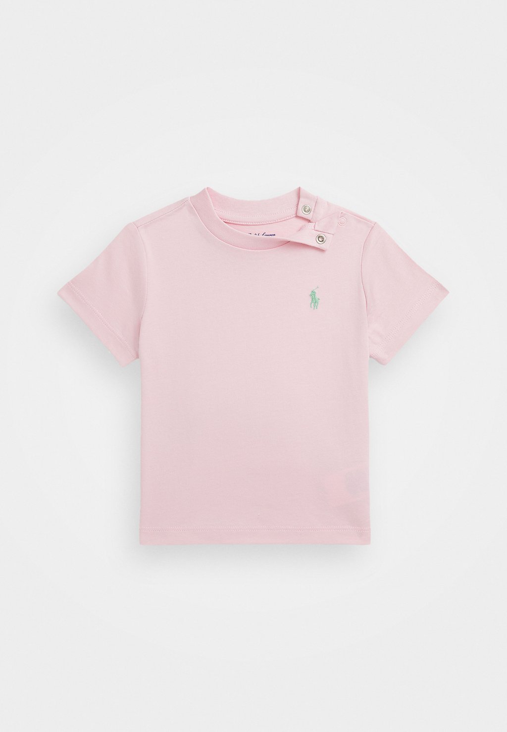 Футболка базовая BABY Polo Ralph Lauren, цвет garden pink pink garden