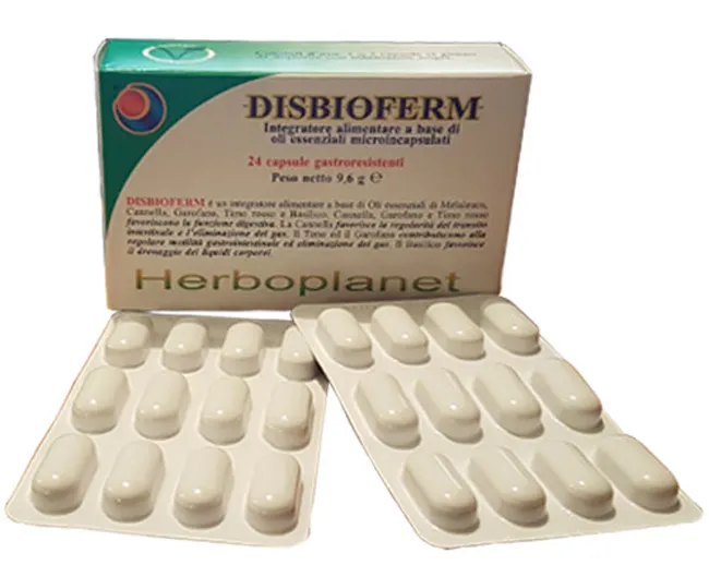 

Дисбиоферм 24 капсулы для здоровья кишечника Herboplanet