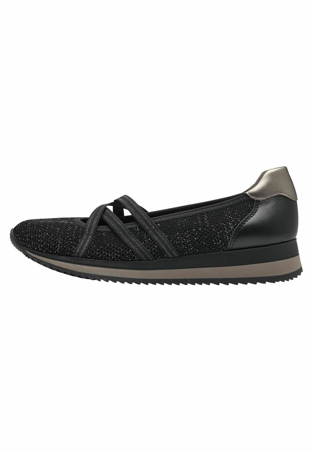 

Классические балетки Jana, цвет black pewter