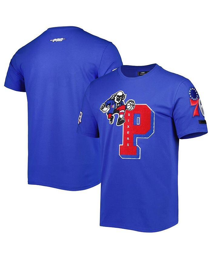 

Мужская футболка Royal Philadelphia 76ers Mash Up Capsule Pro Standard, синий