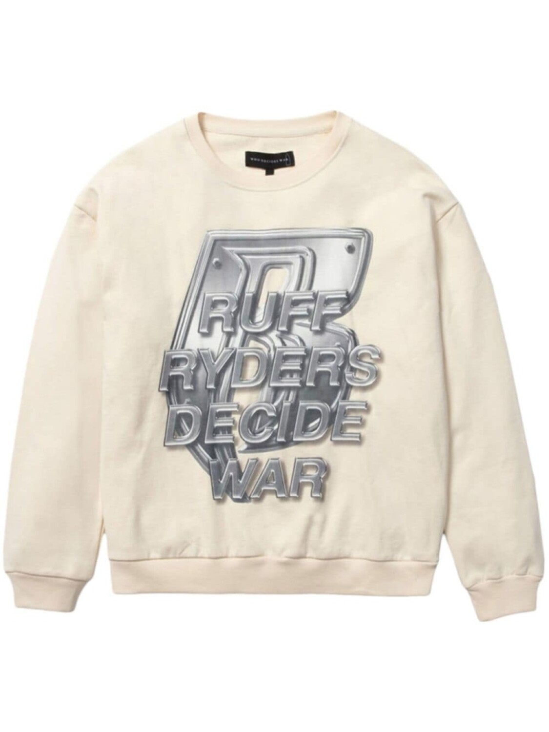 

Who Decides War толстовка Ruff Ryders, нейтральный цвет