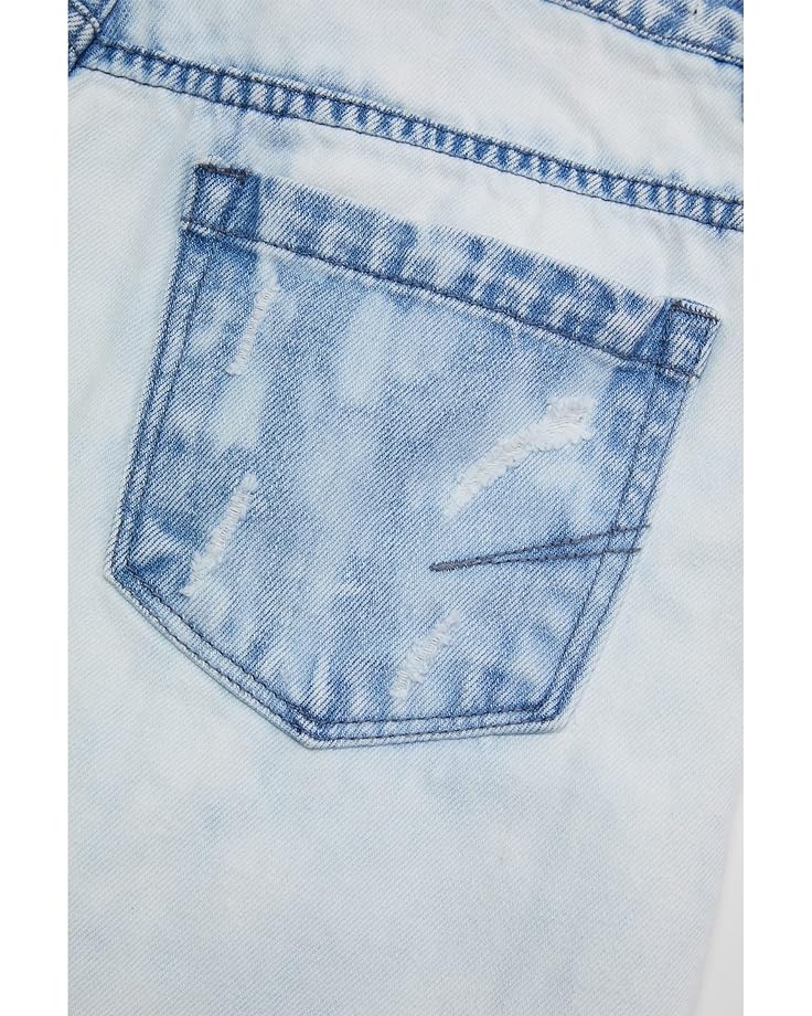 new шорты women casual low waisted denim shorts frayed raw hem ripped jeans shorts Шорты HABITUAL girl Frayed Hem Shorts, цвет Bleach Denim