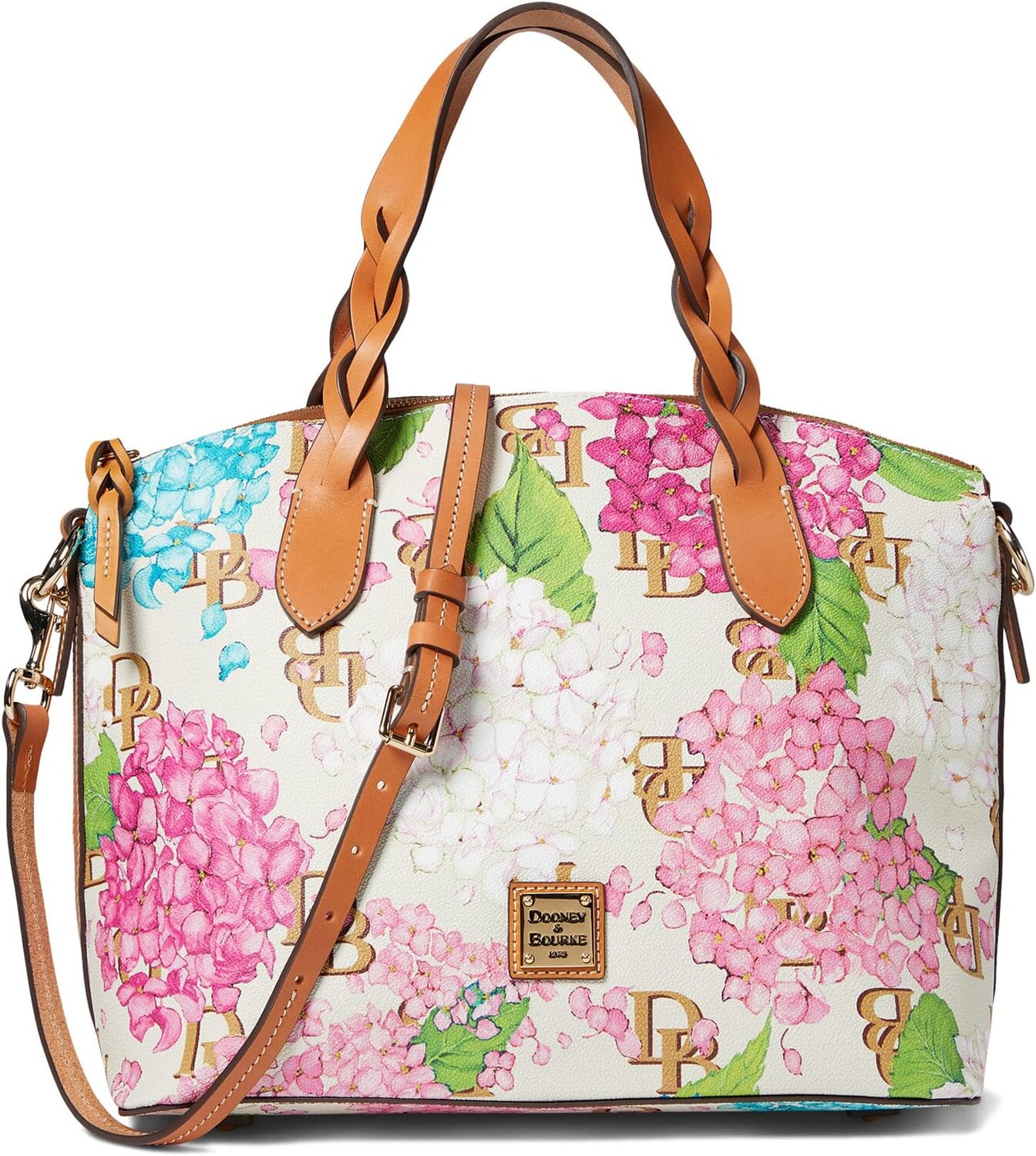 

Сумка Hydrangea Monogram Celeste Dooney & Bourke, цвет Cream