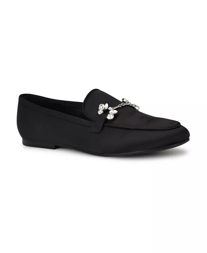 

Женские лоферы без шнуровки Bennit с круглым носком Nine West, черный
