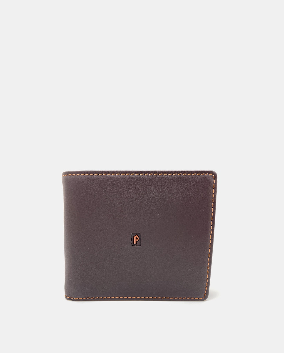 Коричневый кожаный кошелек Pielnoble, коричневый коричневый кожаный кошелек на семь карт pielnoble коричневый