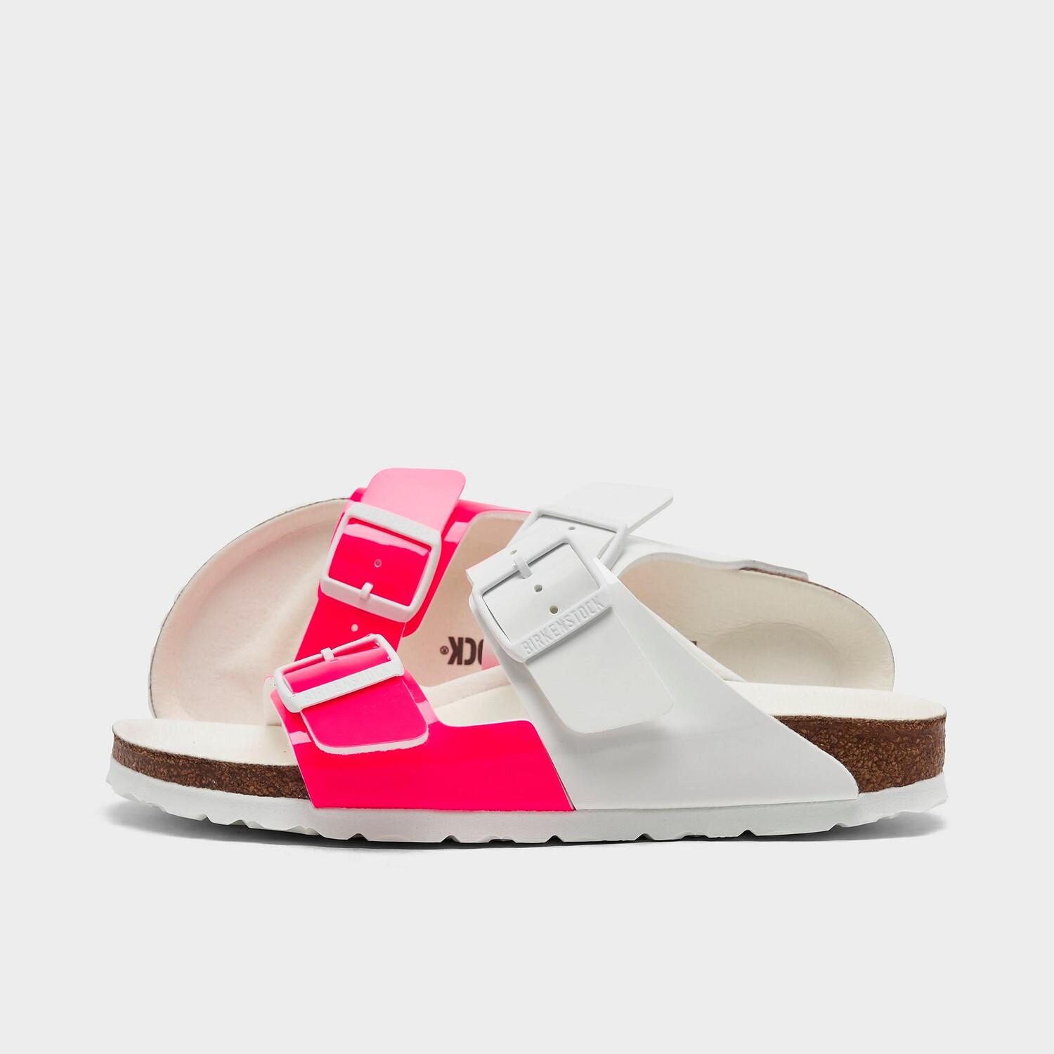 

Женские сандалии Birkenstock Arizona с разрезом Birko-Flor, розовый