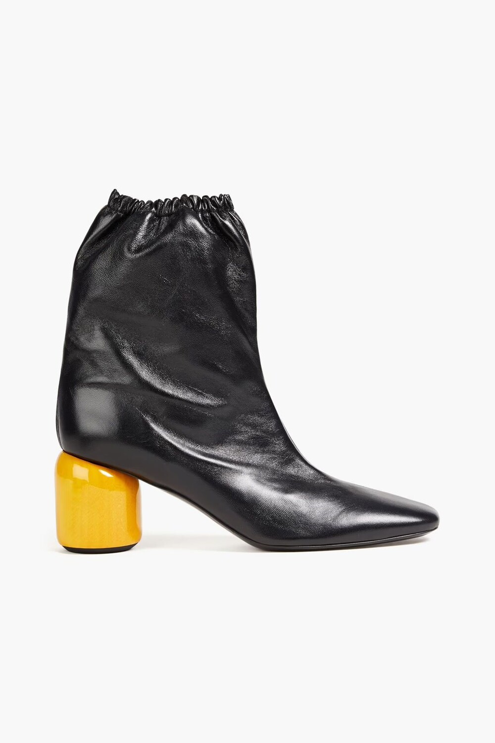 

Кожаные ботильоны Nikki Jil Sander, черный