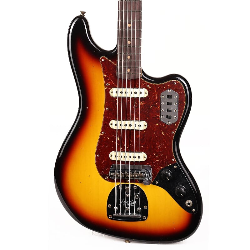 

Басс гитара Fender Custom Shop Limited Bass VI Journeyman Relic 3-Tone Sunburst