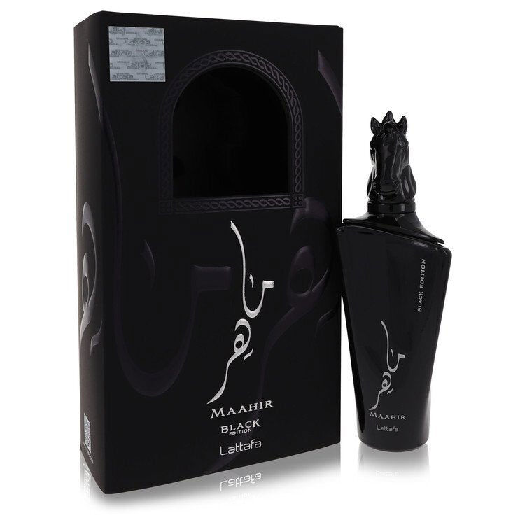 Духи Maahir black edition eau de parfum Lattafa, 100 мл