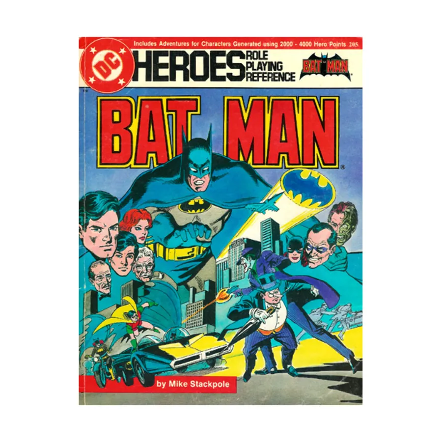 

Batman Sourcebook (1st Edition), DC Heroes - Core & Sourcebooks (Mayfair Games), мягкая обложка
