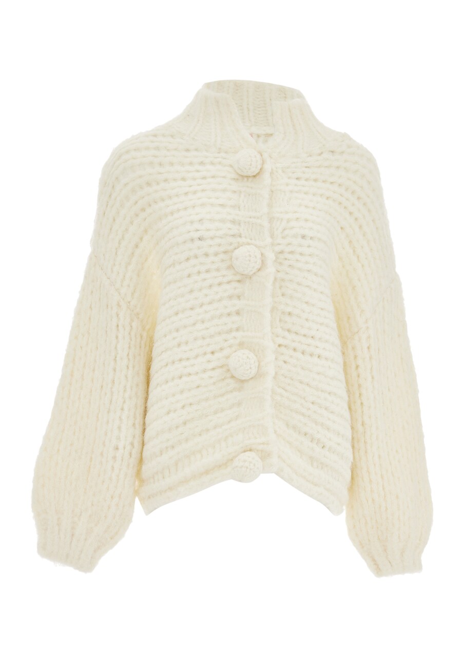 

Кардиган ebeeza Knit Cardigan, цвет Wool white