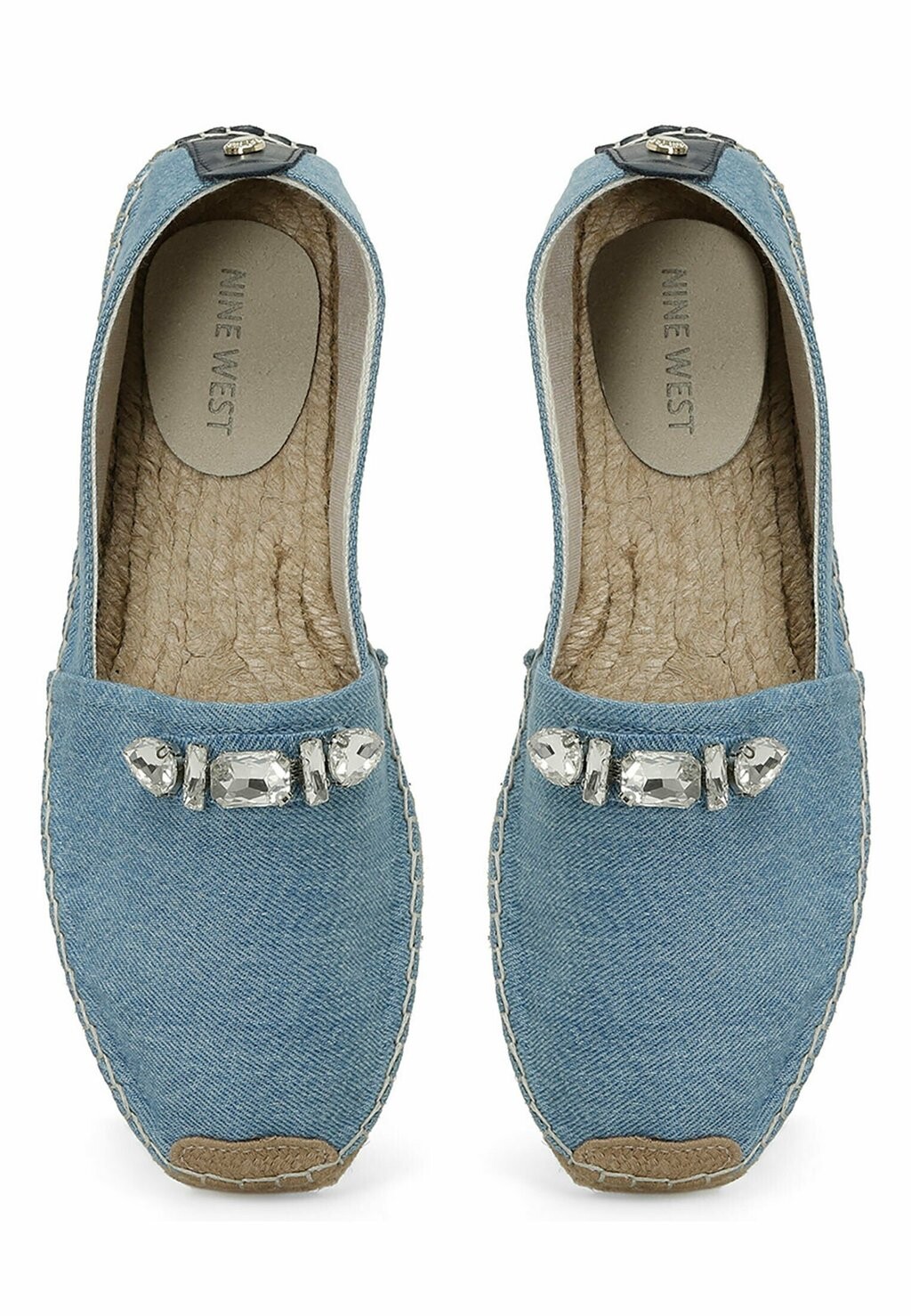 

Эспадрильи Nine West, светло-голубой