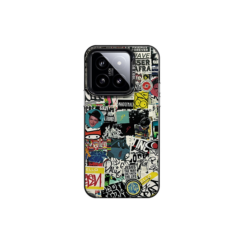

Чехол для телефона с камнями Stones, Colored silver black - DWSTSCY069
