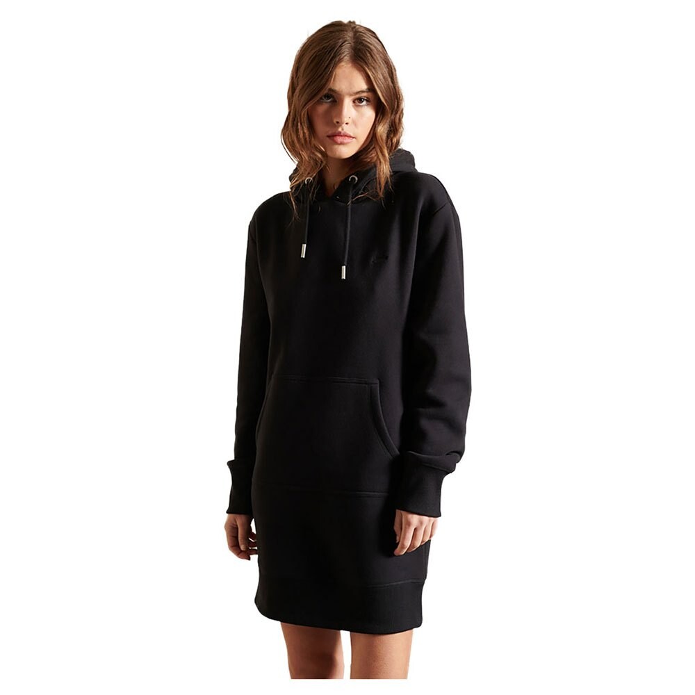 

Платье Superdry Vintage Logo Embroidered, черный