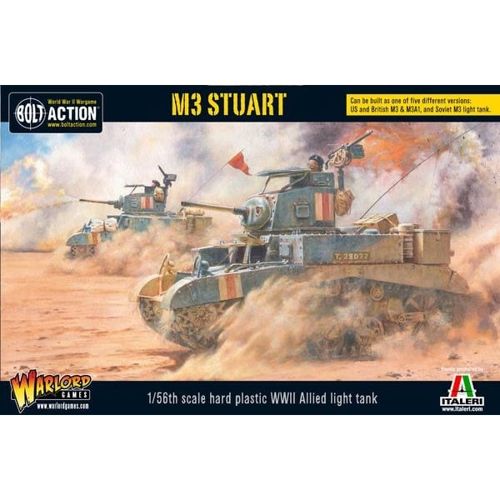 Фигурки M3 Stuart Warlord Games