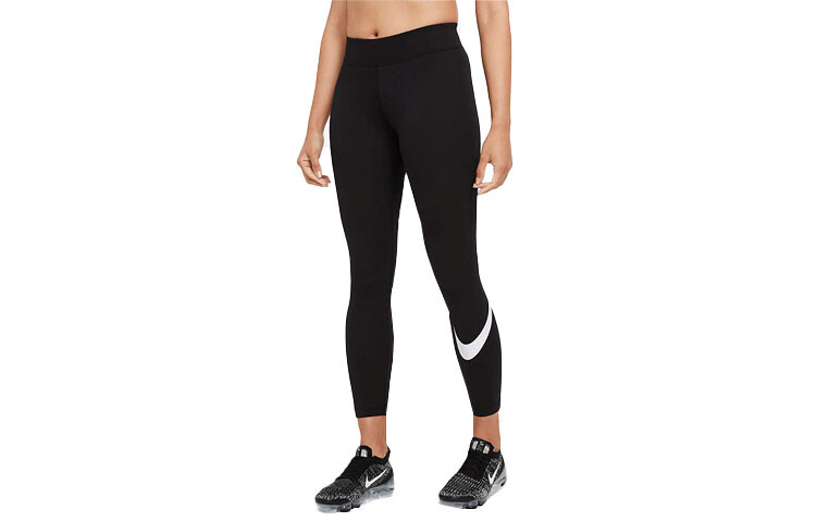 

Брюки для фитнеса Nike Wmns Sportswear Essential Swoosh, черные