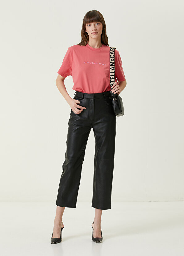 

Черные укороченные брюки Stella McCartney, Черный
