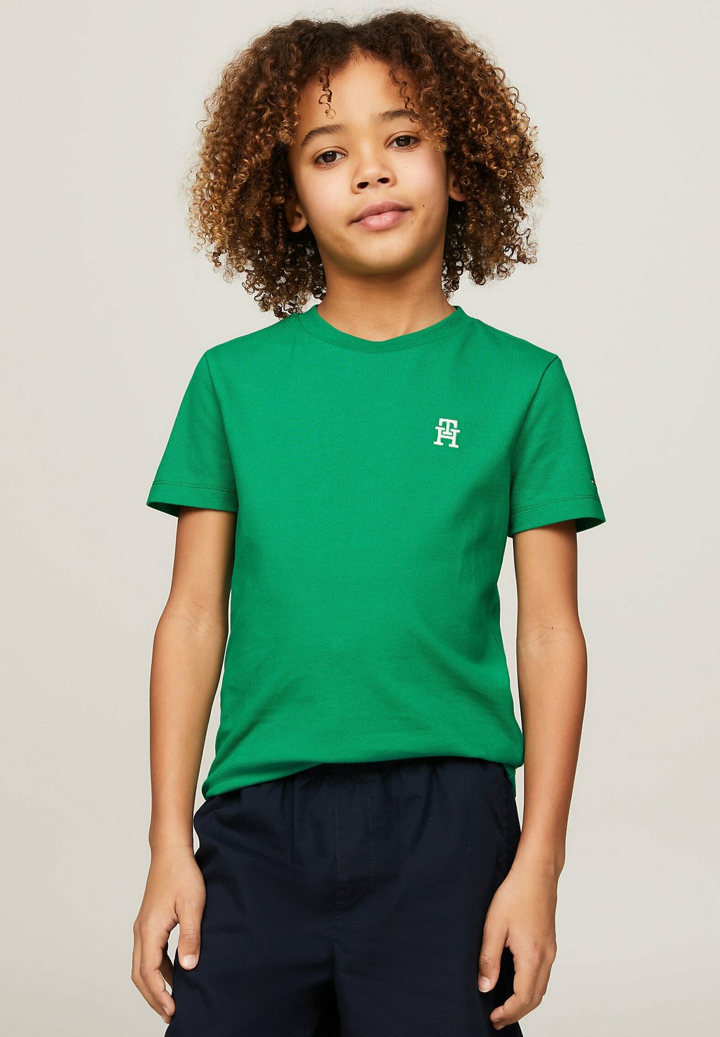 

Футболка базовая MONOGRAM Tommy Hilfiger, цвет olympic green